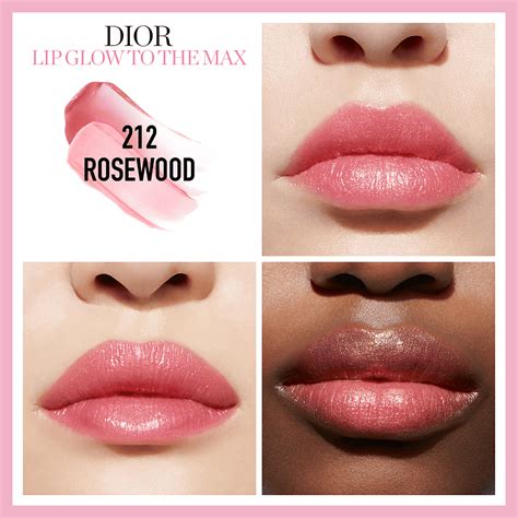 Dior Dior Lip Glow to the Max 212 Rosewood 0.12 oz/ 3.5 g